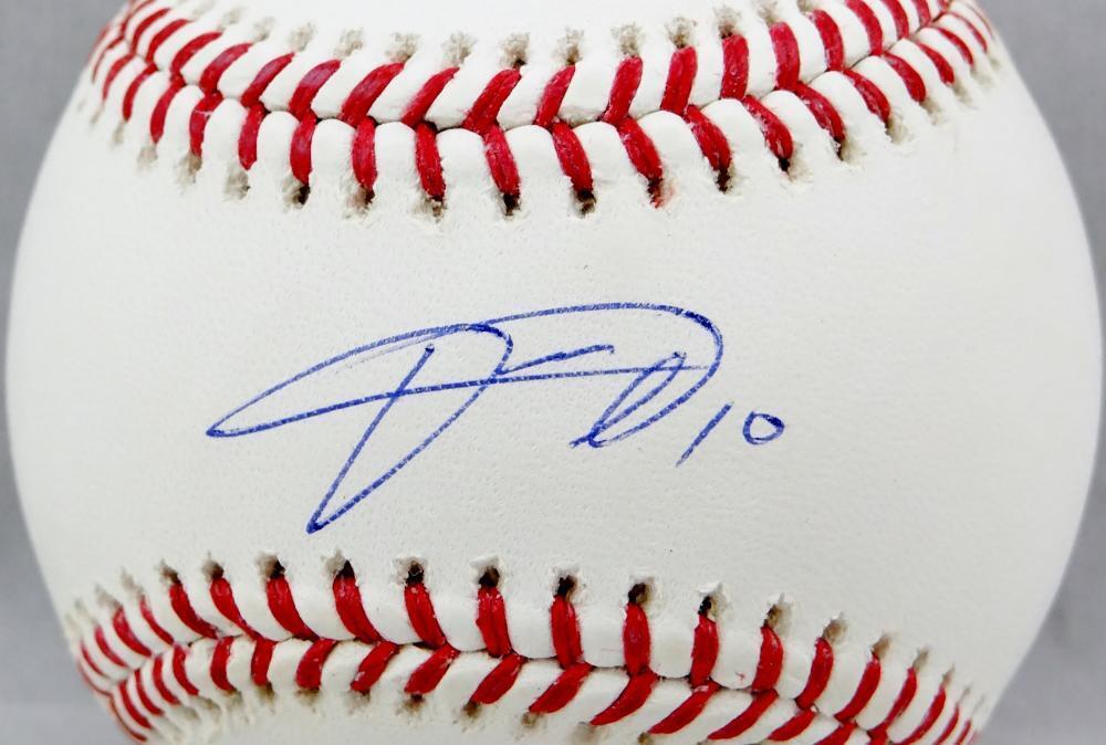 Yuli Gurriel Autographed Rawlings OML Baseball - JSA W Auth *Blue - Image 2