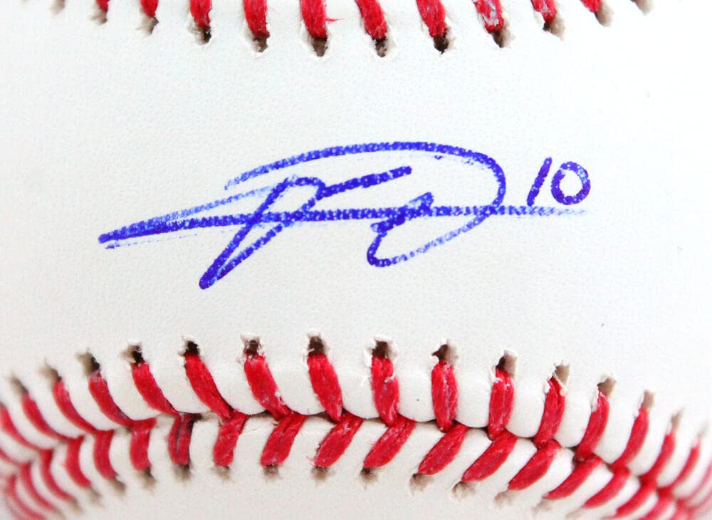 Yuli Gurriel Autographed Rawlings OML Baseball w/Insc -JSA W Auth *Blue - Image 7