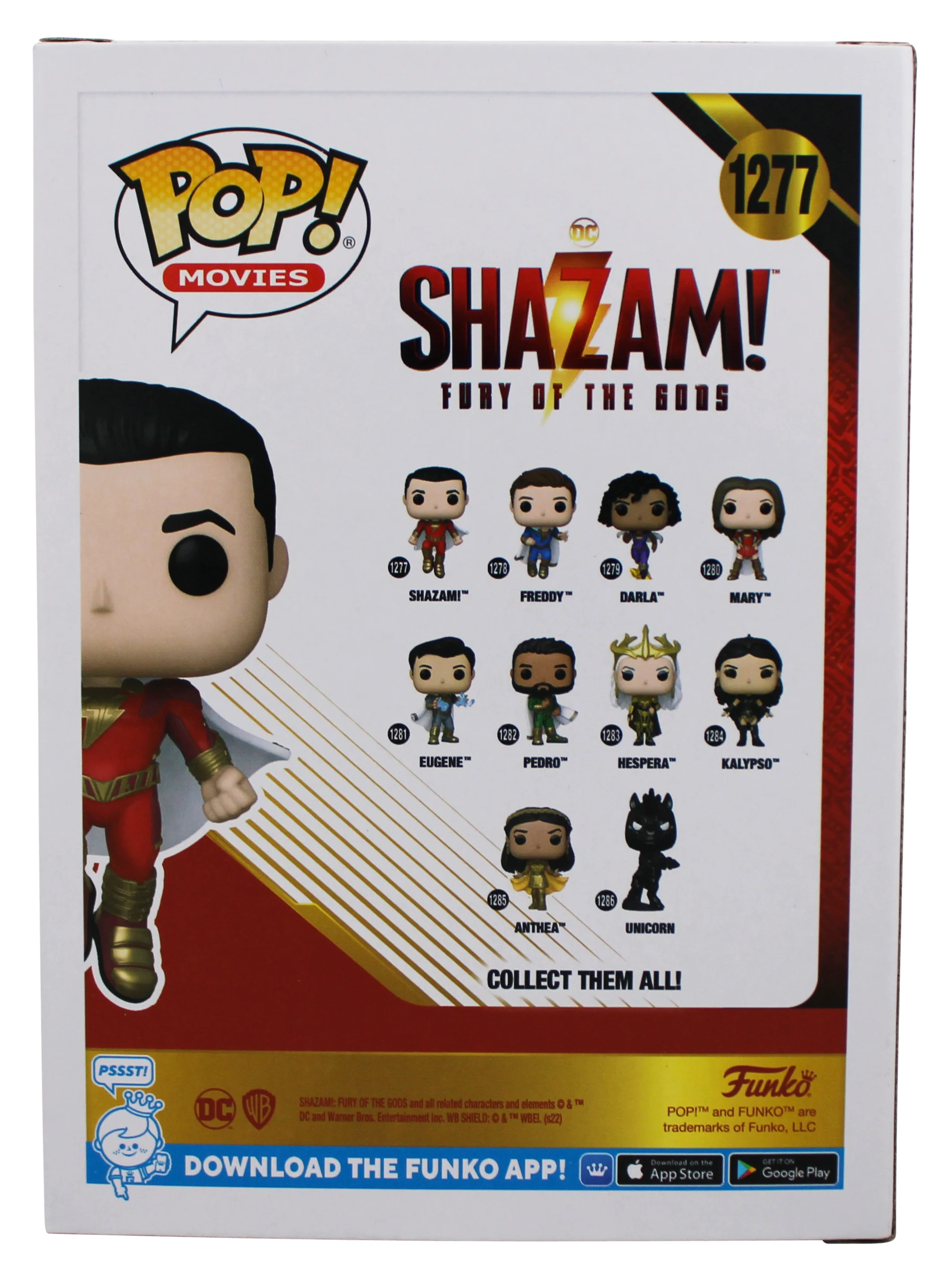 Zachary Levi Authentic Signed Shazam! #1277 Funko Pop Vinyl Figure BAS #BQ57800 - Image 5