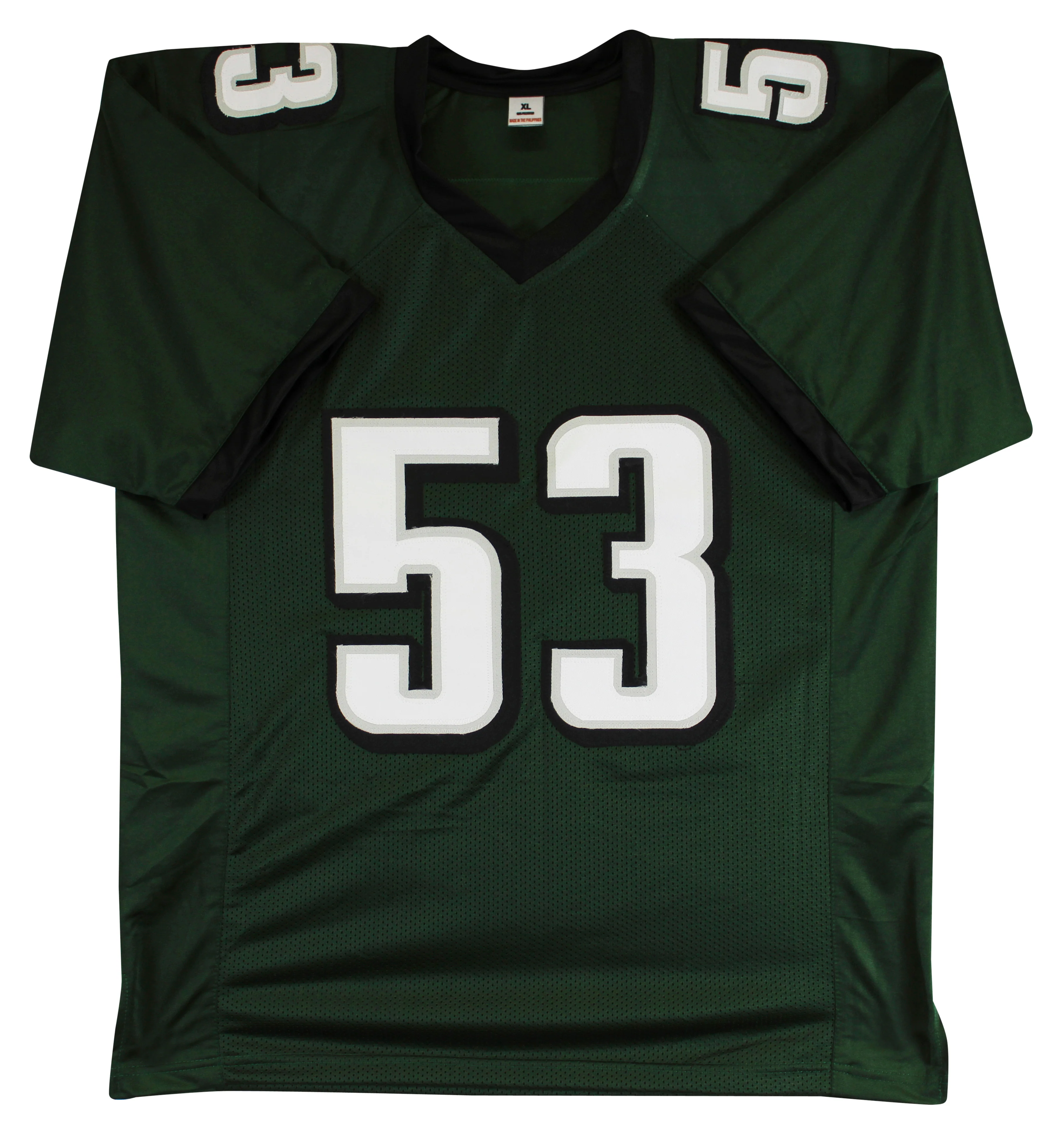 Zack Baun Authentic Signed Green Pro Style Jersey Autographed BAS Witnessed - Image 4