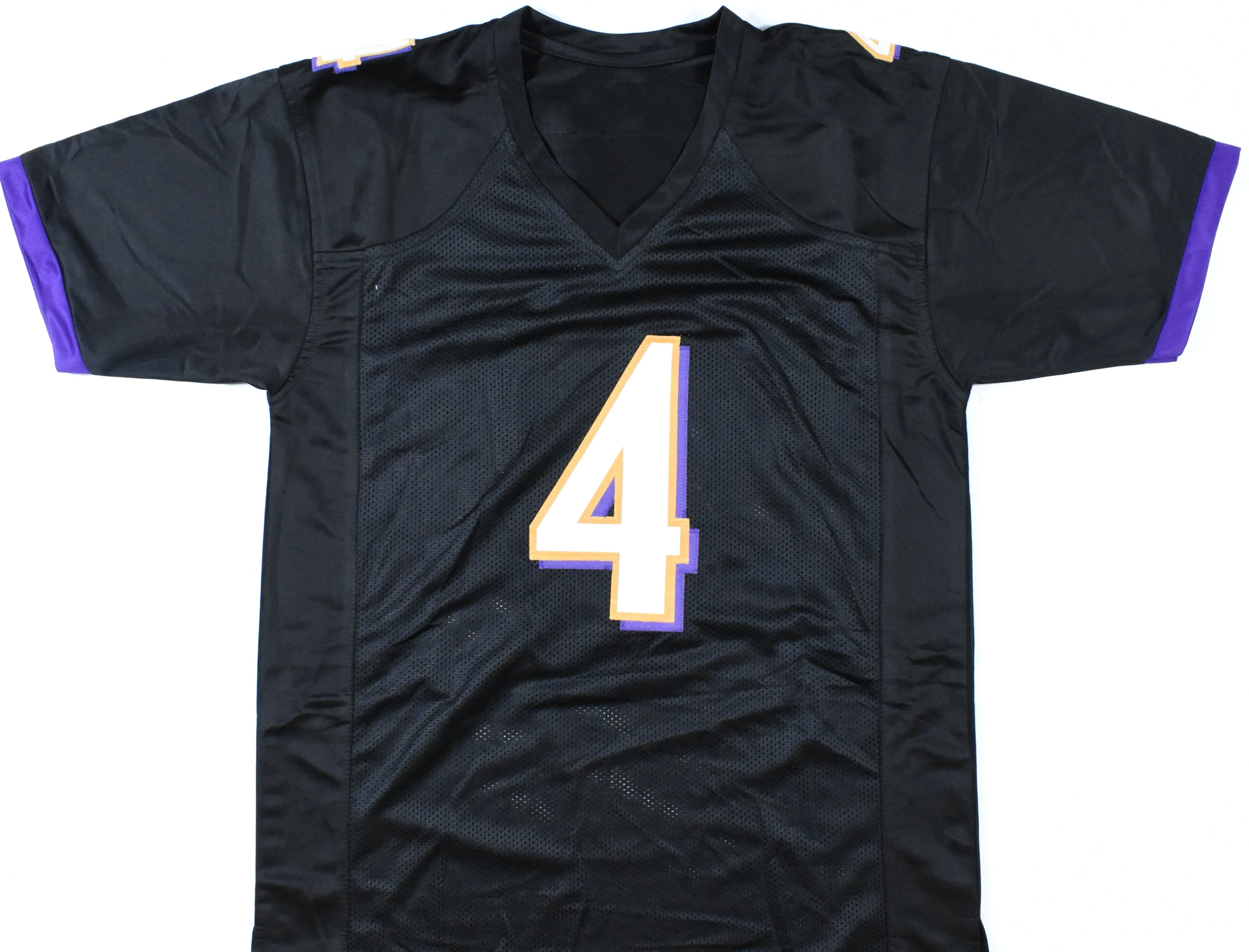 Zay Flowers Autographed Black Pro Style Jersey - Beckett W Hologram *Black - Image 2