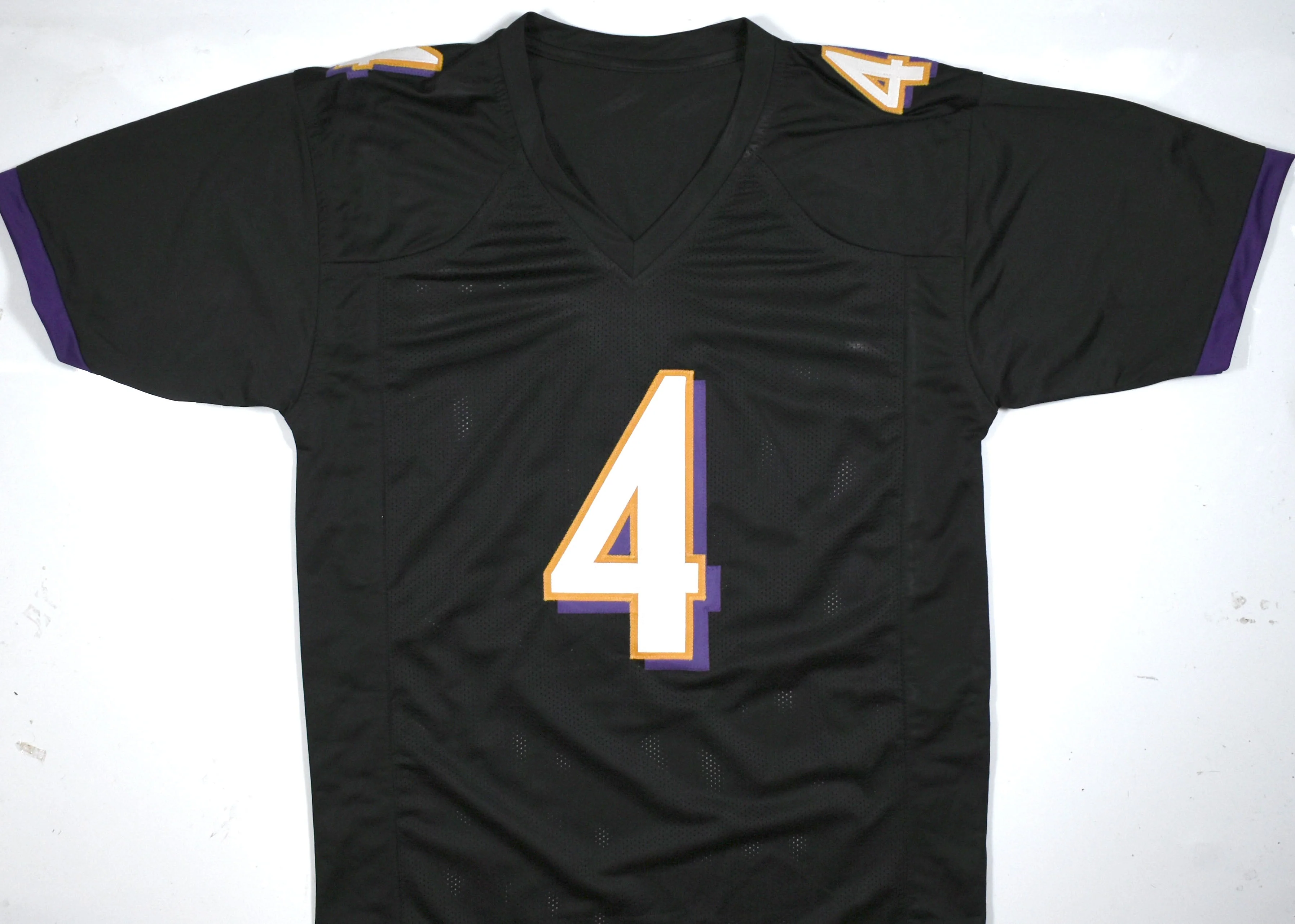 Zay Flowers Autographed Black Pro Style Jersey - Beckett W Hologram *Black - Image 3