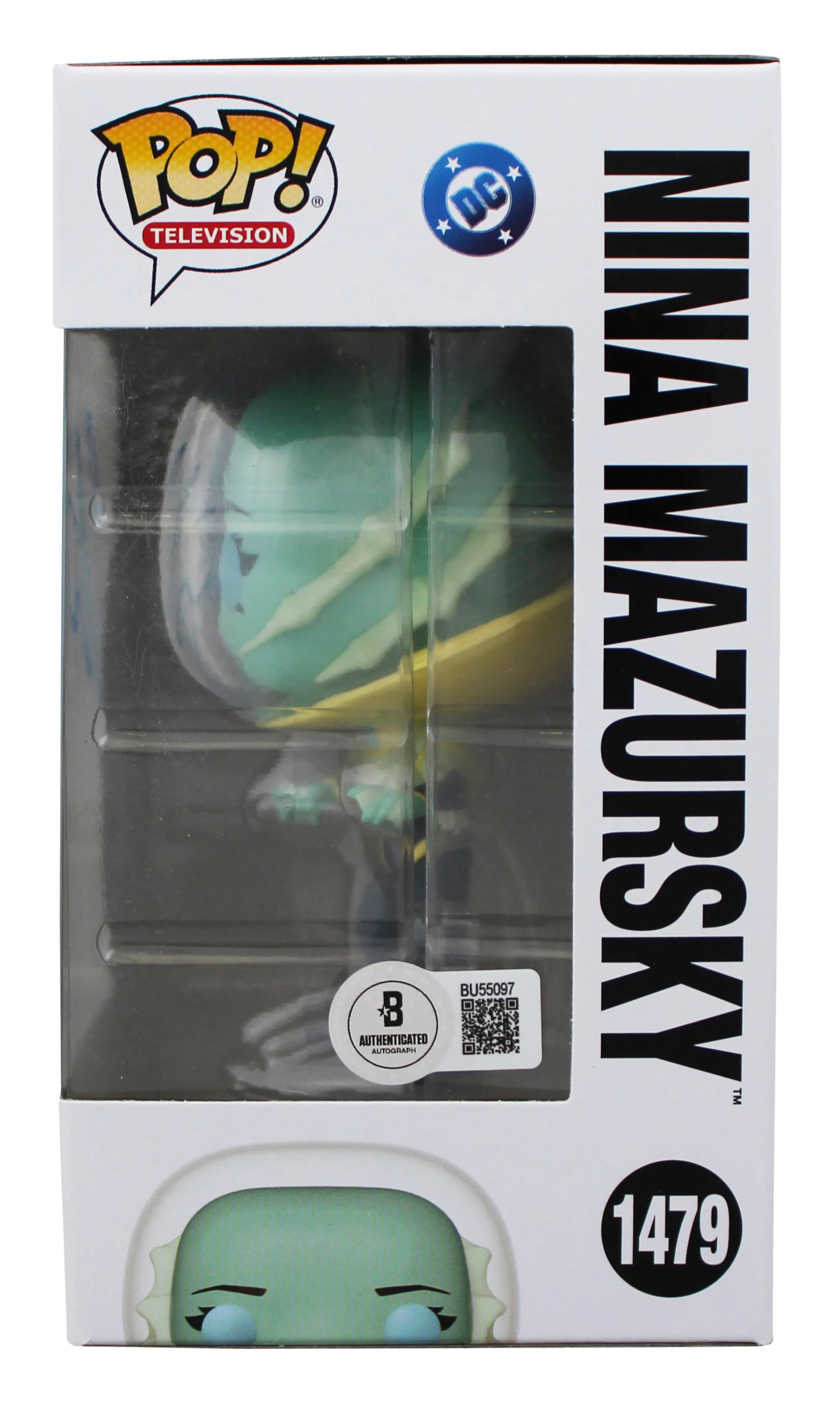 Zoe Chao Signed DC Creature Commandos Nina Mazursky Funko Pop Vinyl Figure BAS - Image 4