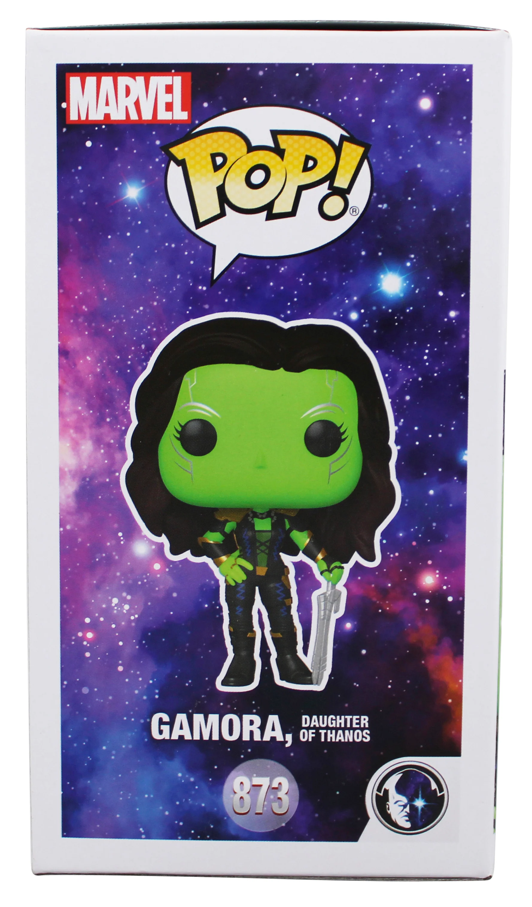 Zoe Saldana GOTG Signed Gamora #873 Funko Pop Vinyl Figure BAS Wit #1W624139 - Image 6