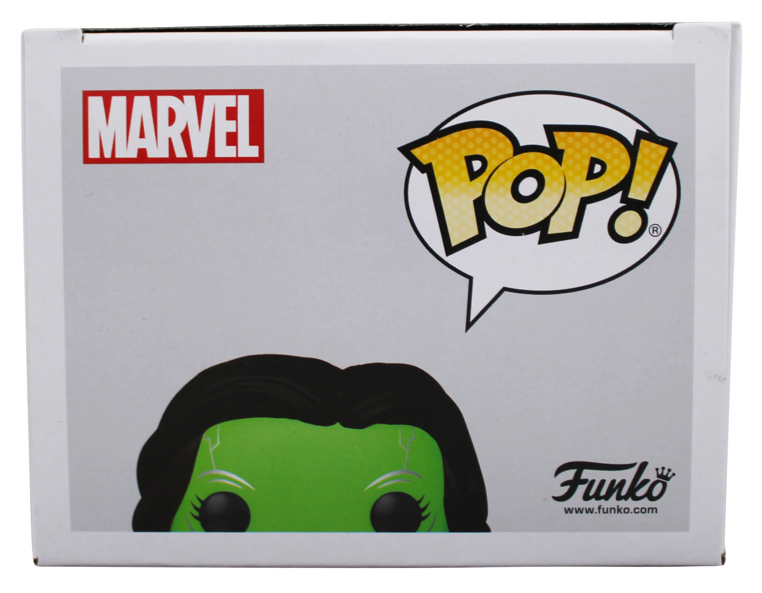 Zoe Saldana GOTG Signed Gamora #873 Funko Pop Vinyl Figure BAS Wit #1W624139 - Image 7