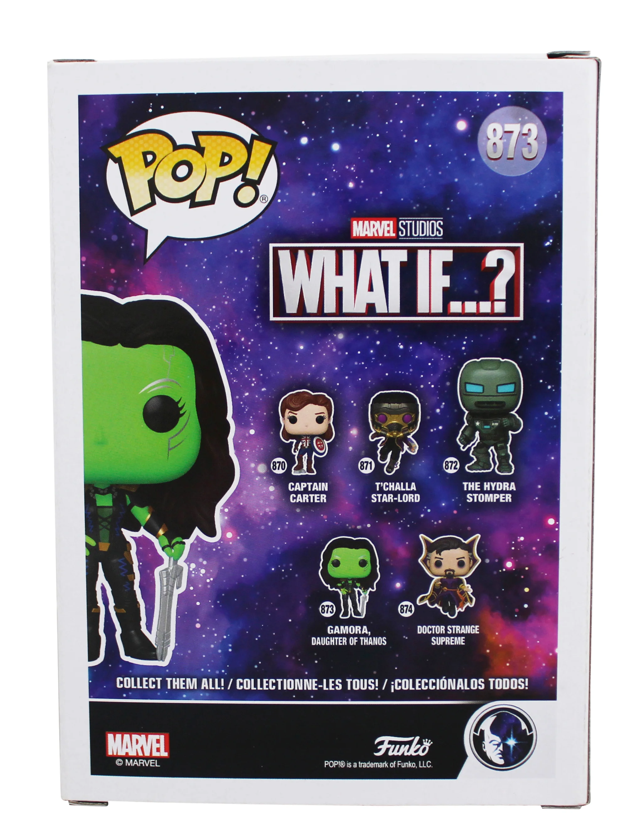 Zoe Saldana Guardians of the Galaxy Signed #873 Funko Pop Figure BAS #BP13136 - Image 5